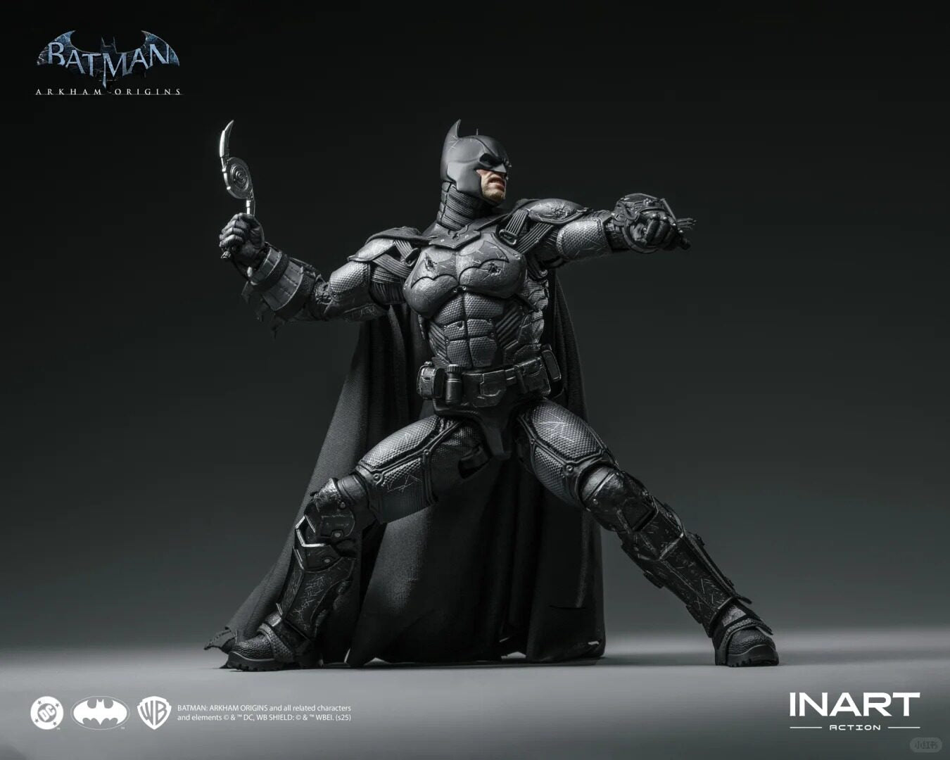 INART - 1:12 Batman Arkham Origins Battle Version Action Figure - inshobby.com