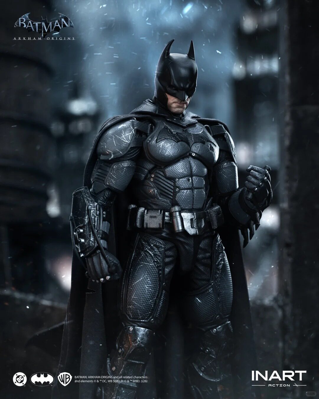 INART - 1:12 Batman Arkham Origins Battle Version Action Figure - inshobby.com