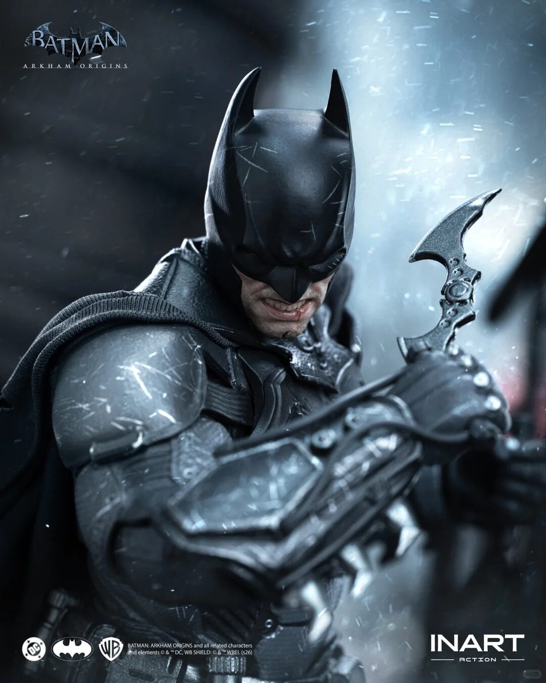 INART - 1:12 Batman Arkham Origins Battle Version Action Figure - inshobby.com