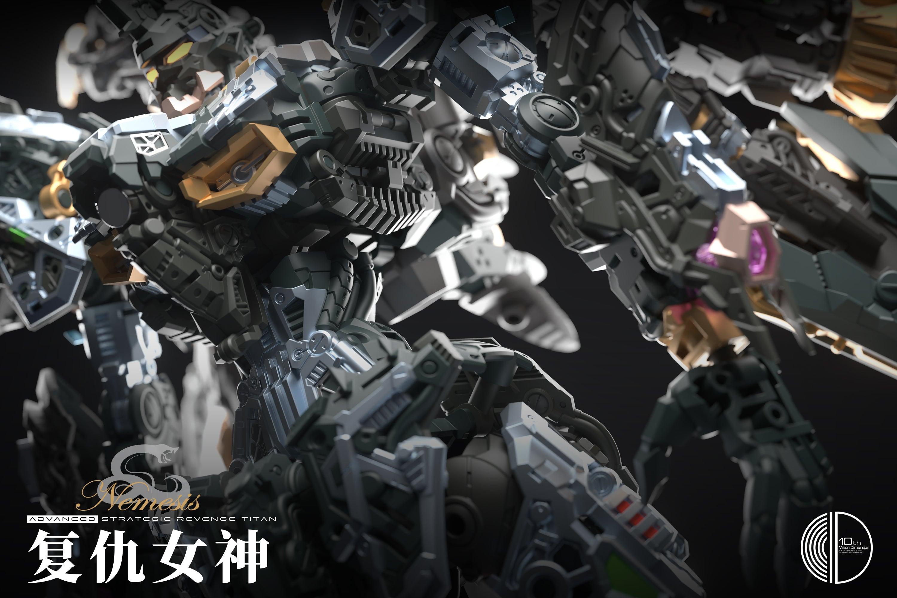 Infinite Dimension - 1:100 Advanced Strategic Revenge Titan Nemesis Model Kit - inshobby.com