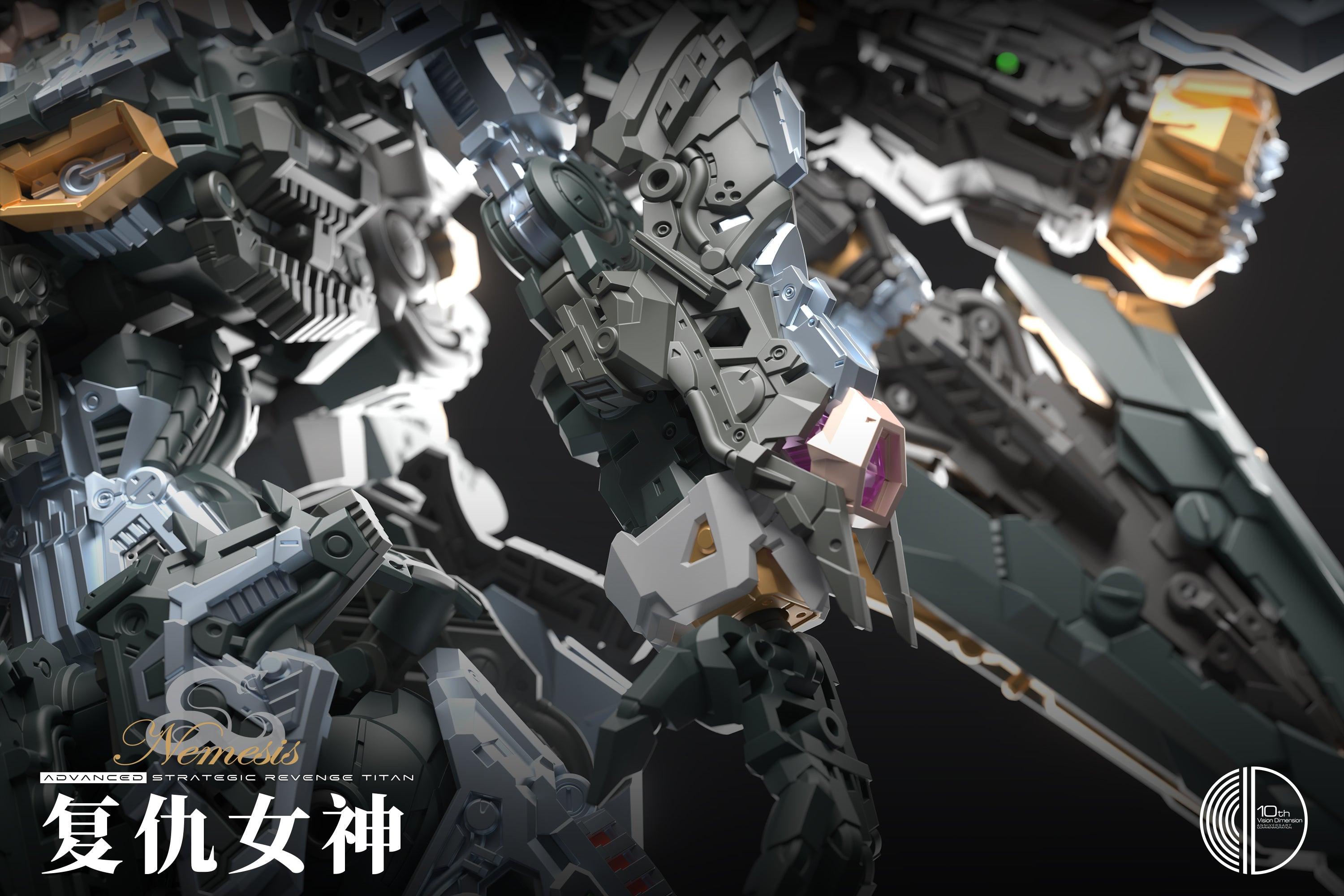 Infinite Dimension - 1:100 Advanced Strategic Revenge Titan Nemesis Model Kit - inshobby.com