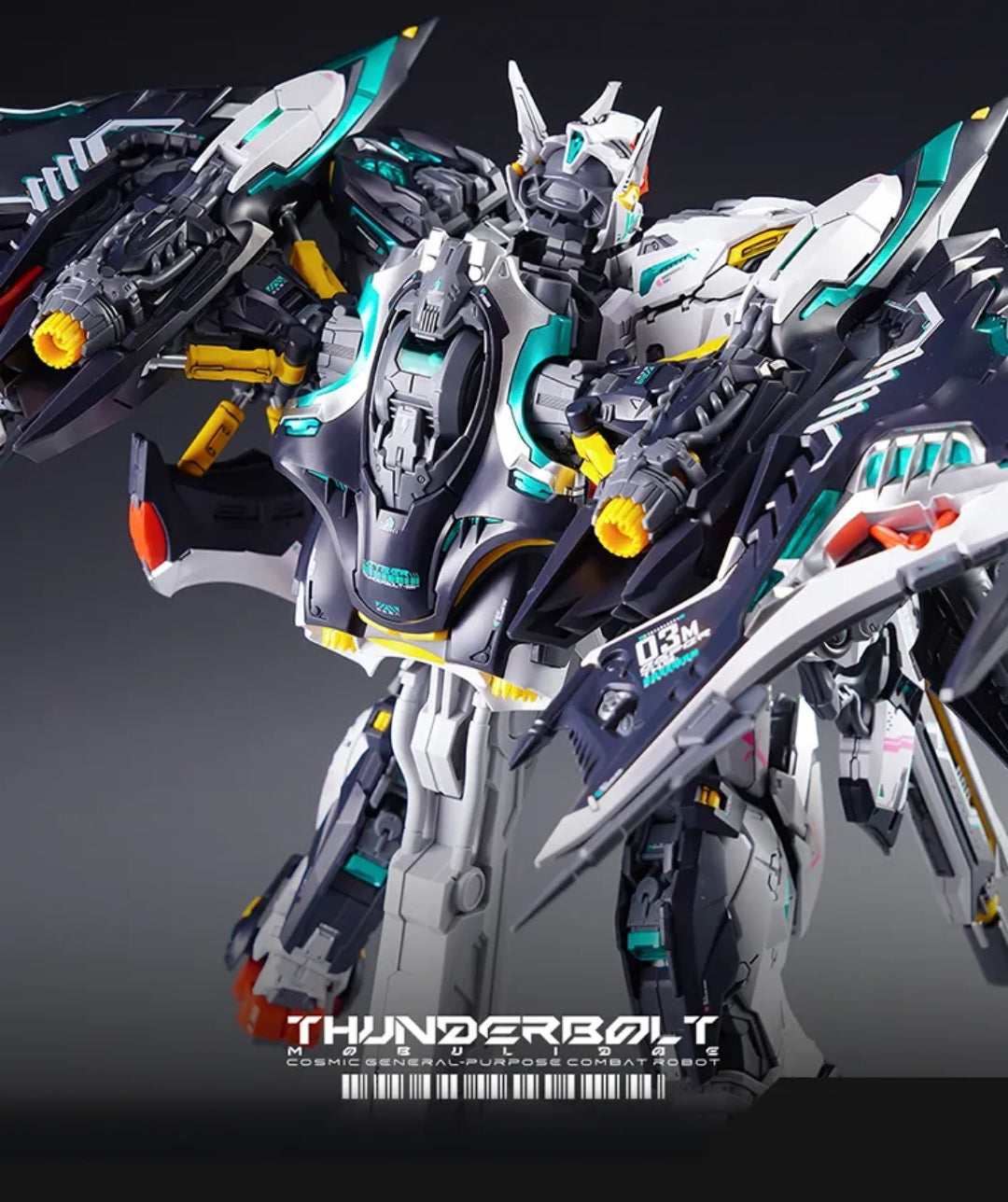 1:100 Thunderbolt Manta Ray RMD Series Special Edition Model Kit