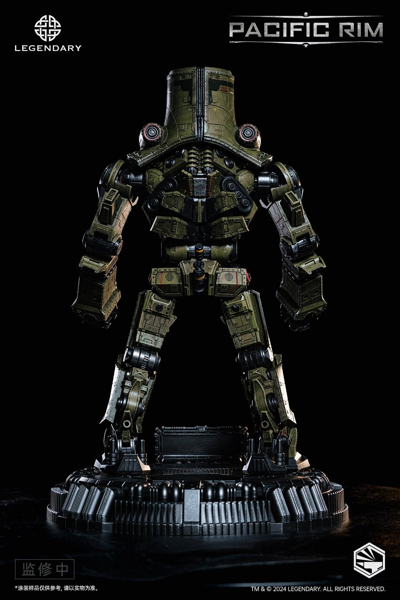 ALPHA-1 ブラックミリタリーフィギュア Heavy Mecha Cherno Alpha Gokin Alloy Action Figure