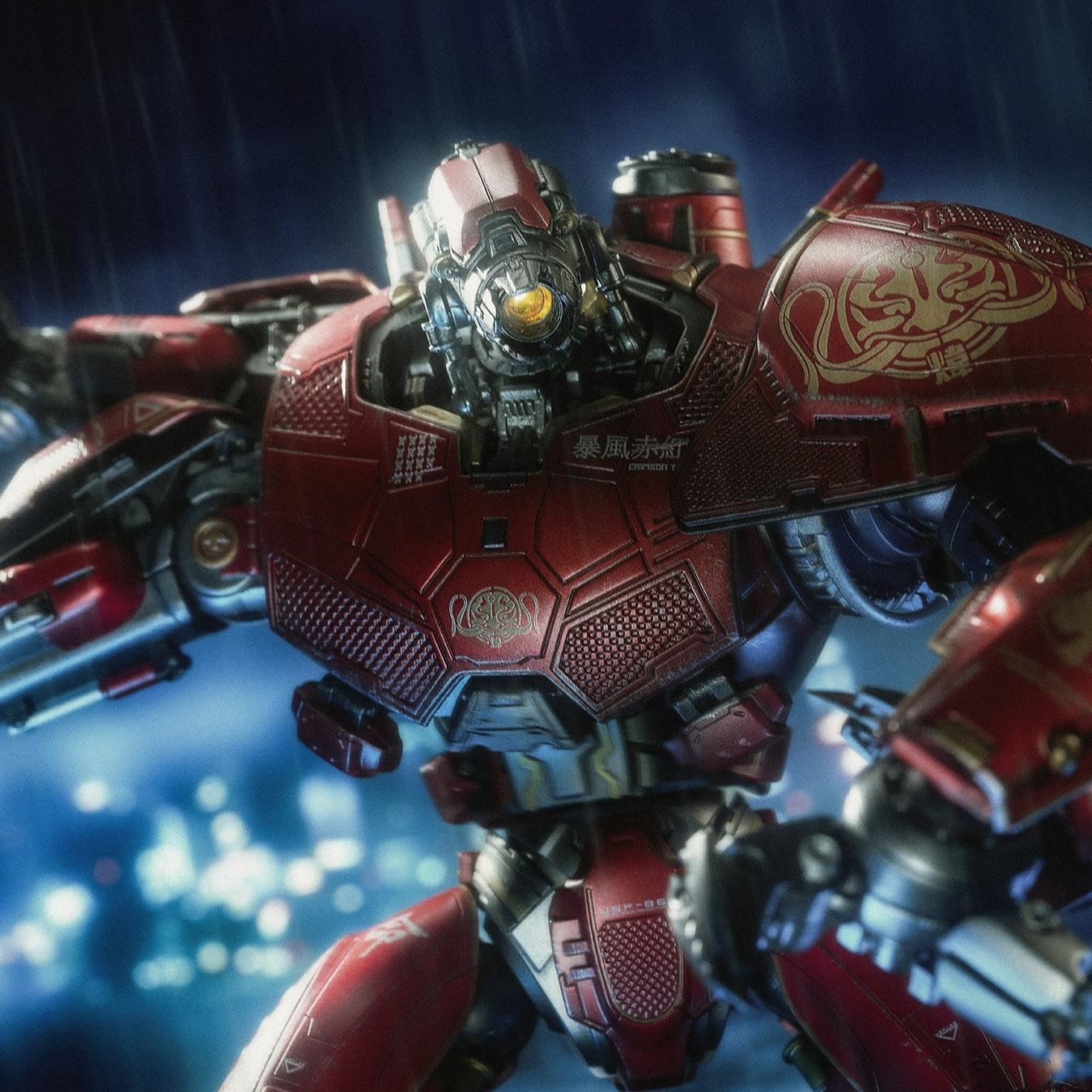 IO Creations - Heavy Mecha Crimson Typhoon Gokin Alloy Action Figure - inshobby.com