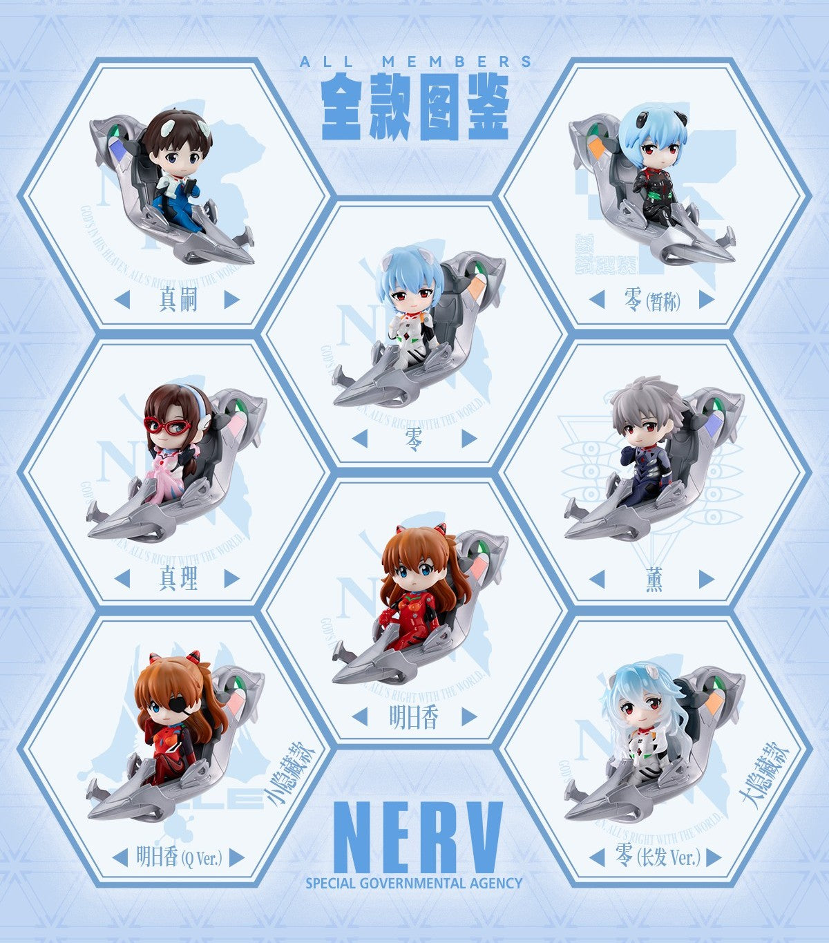 Evangelion EVA Pilot Series Mini Figure