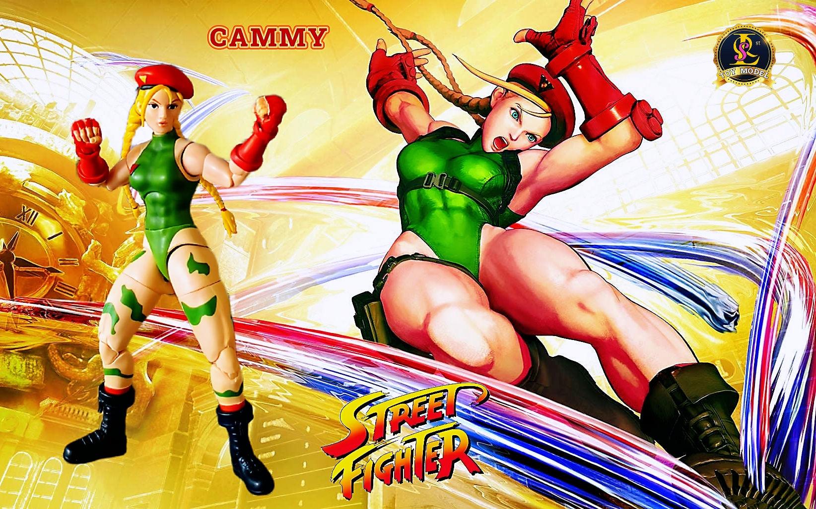 1:12 Cammy Action Figure