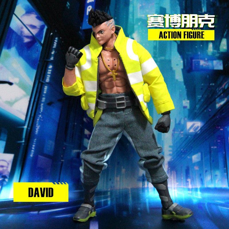 Jada - 1:12 Cyberpunk David Action Figure - inshobby.com