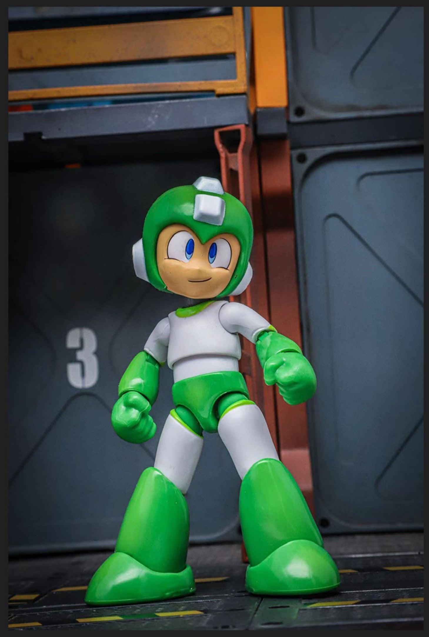 Jada - 1:12 Green Mega Man Hyper Bomb Action Figure - inshobby.com