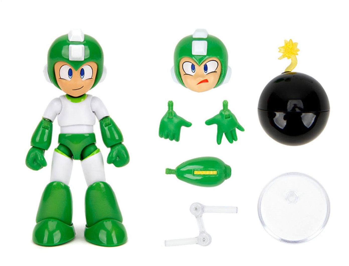 Jada - 1:12 Green Mega Man Hyper Bomb Action Figure - inshobby.com