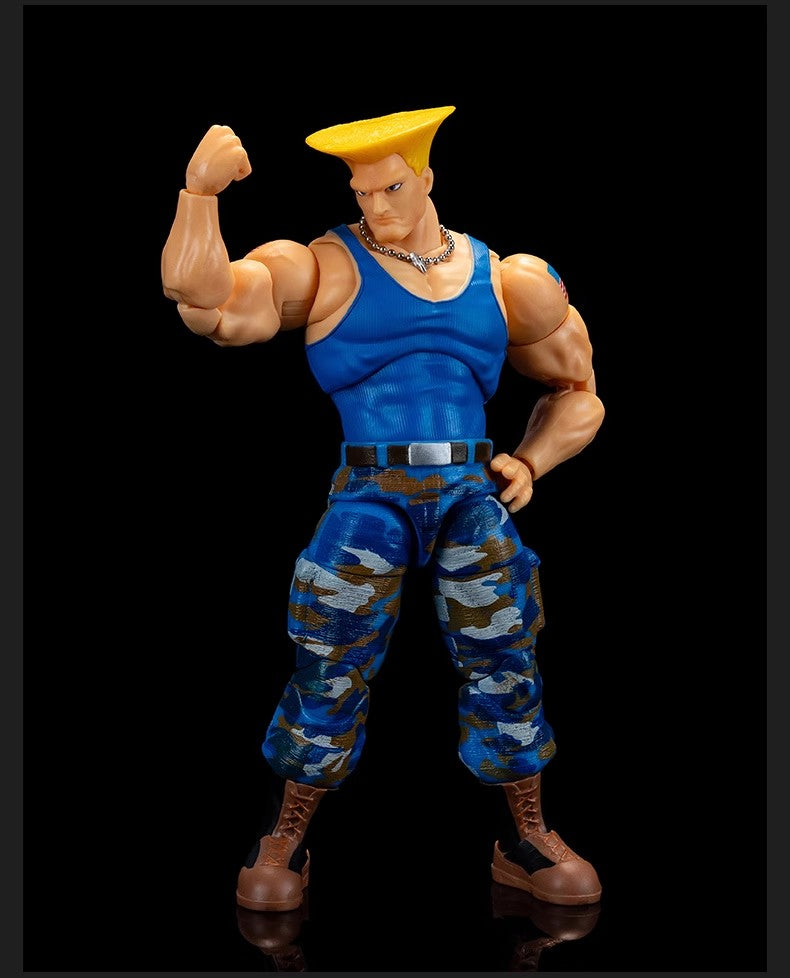 Jada - 1:12 Guile Action Figure (Blue Color) - inshobby.com