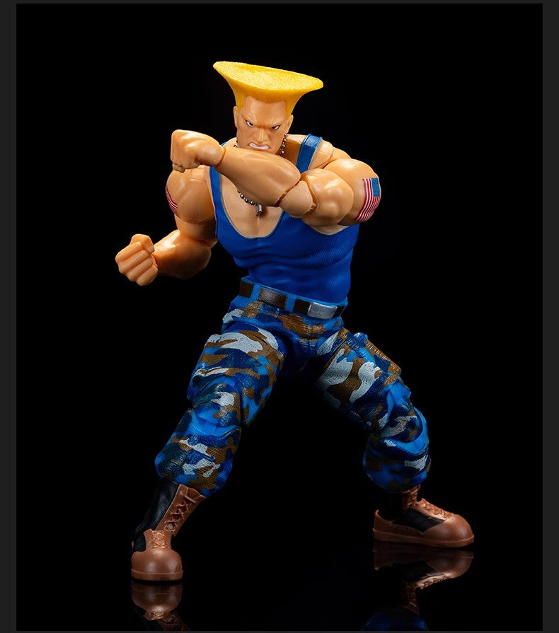 Jada - 1:12 Guile Action Figure (Blue Color) - inshobby.com
