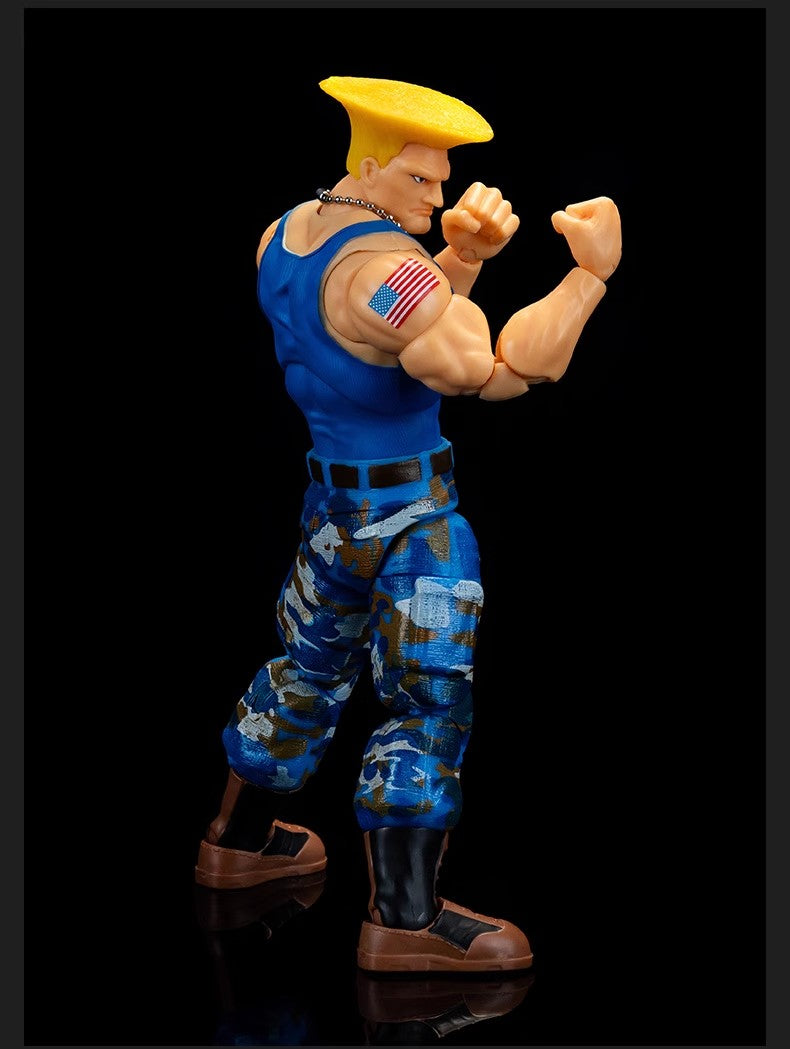 Jada - 1:12 Guile Action Figure (Blue Color) - inshobby.com