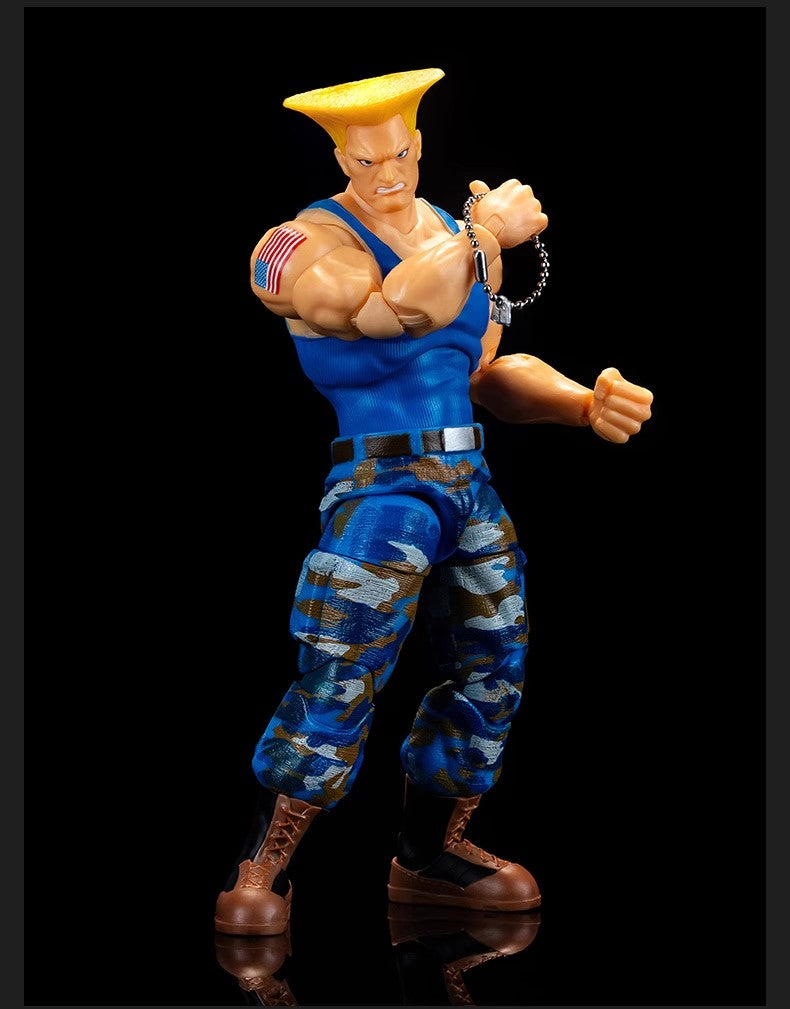 Jada - 1:12 Guile Action Figure (Blue Color) - inshobby.com
