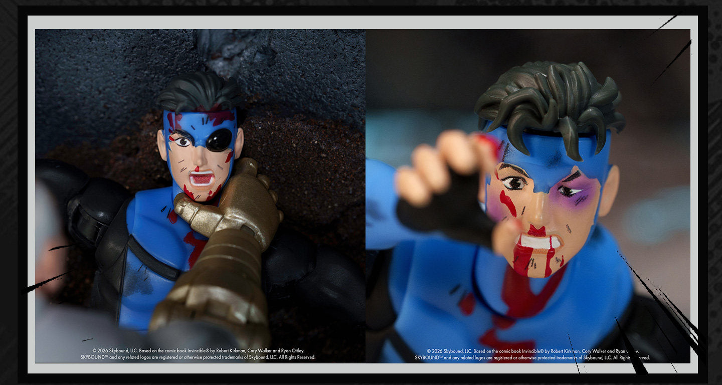 1:12 Mark Grayson Invincible Battle Version Action Figure