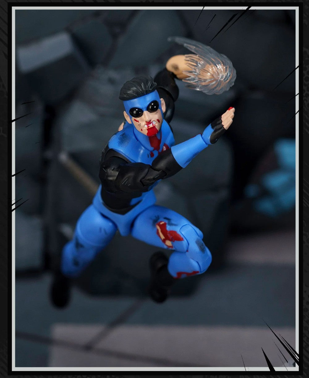 1:12 Mark Grayson Invincible Battle Version Action Figure