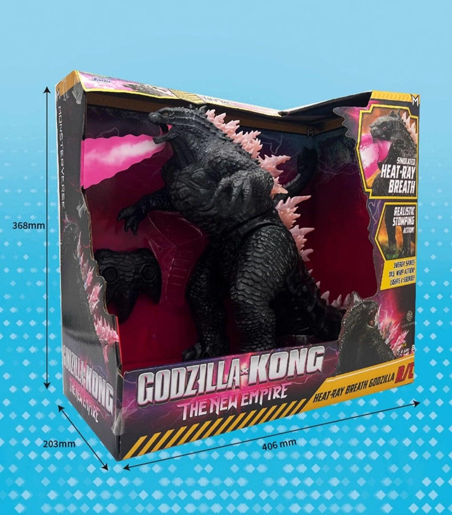 Jada - The New Empire Heat Ray Breath Godzilla RC Action Toy - inshobby.com