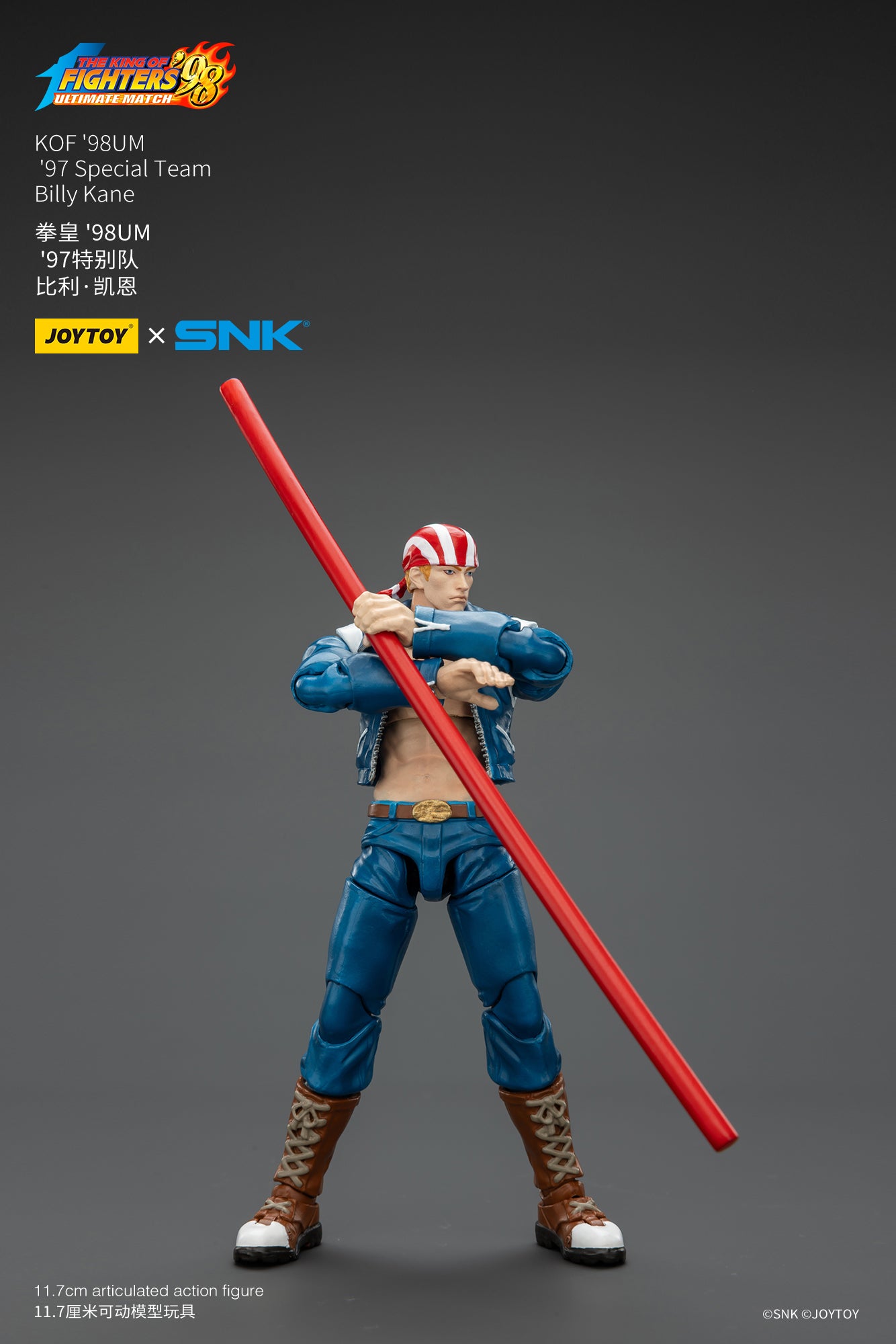 1:18 Billy Kane Action Figure