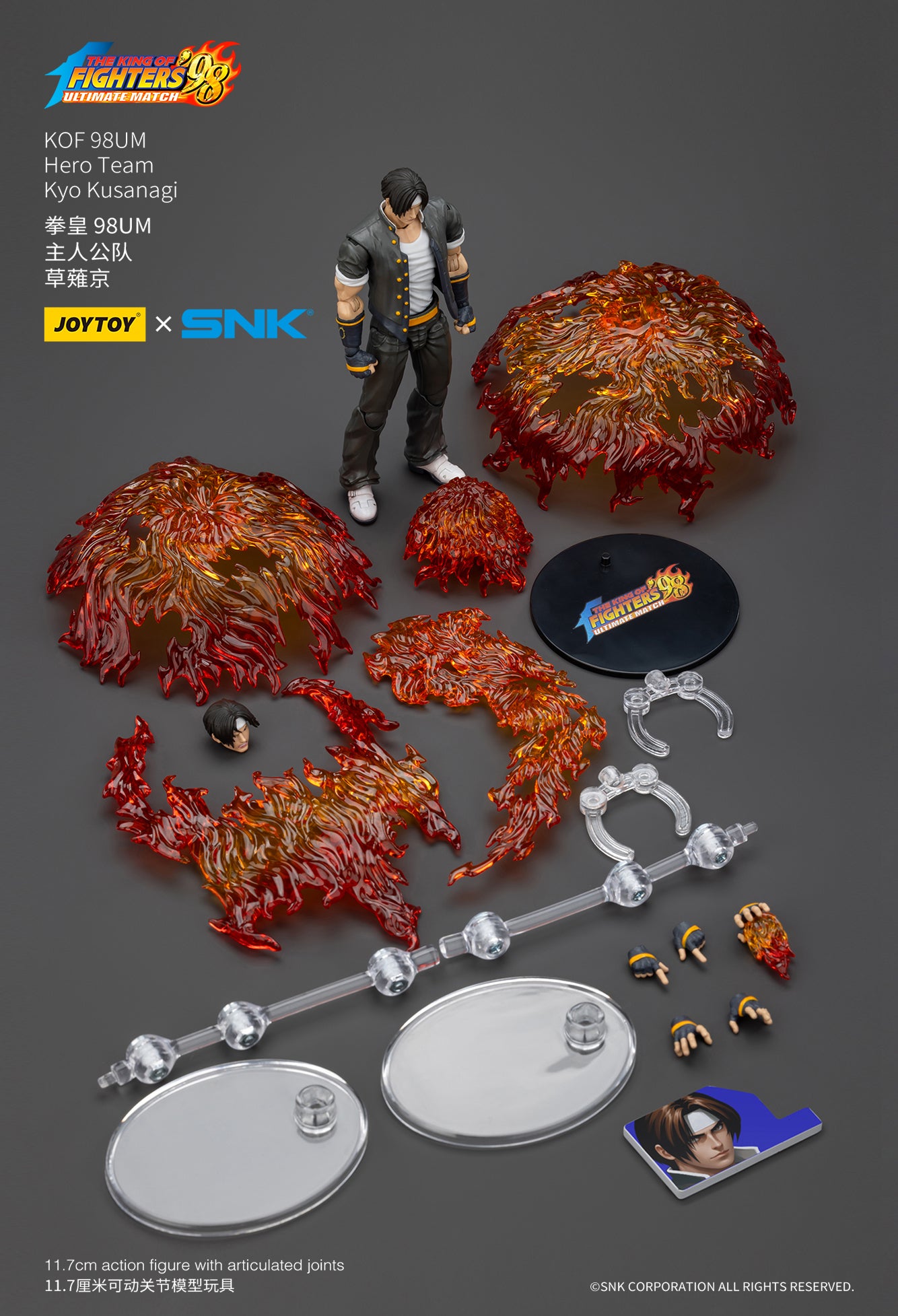 Joytoy - 1:18 Kyo Kusanagi Action Figure - inshobby.com