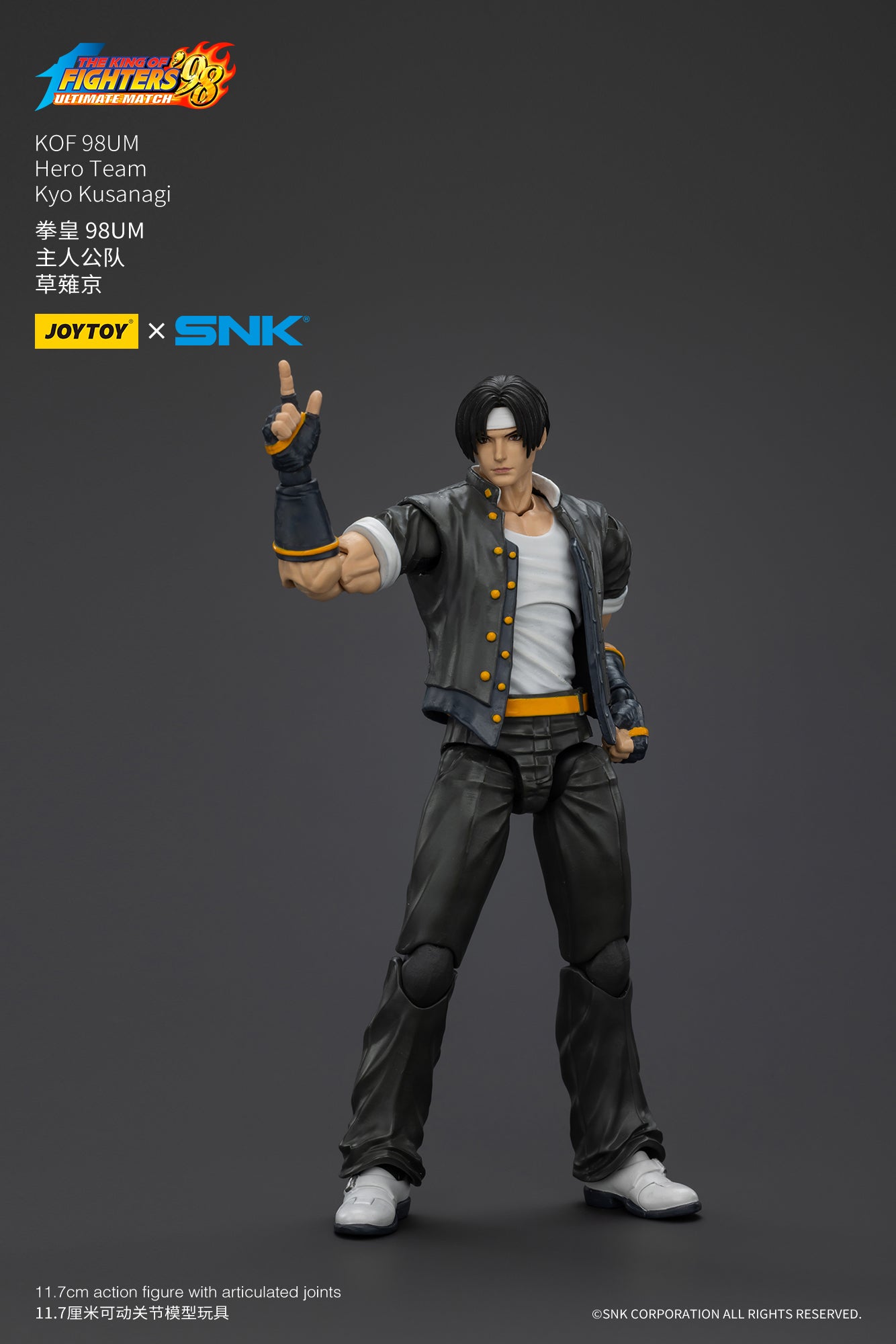Joytoy - 1:18 Kyo Kusanagi Action Figure - inshobby.com