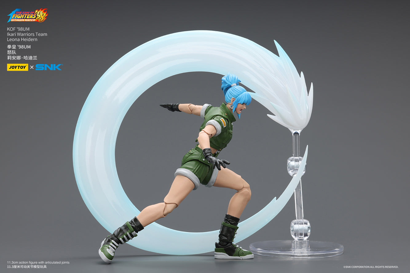 JOYTOY レオナ・ハイデルン Leona Heidern 1/18 アクショ 1:18 Leona Heidern Action Figure