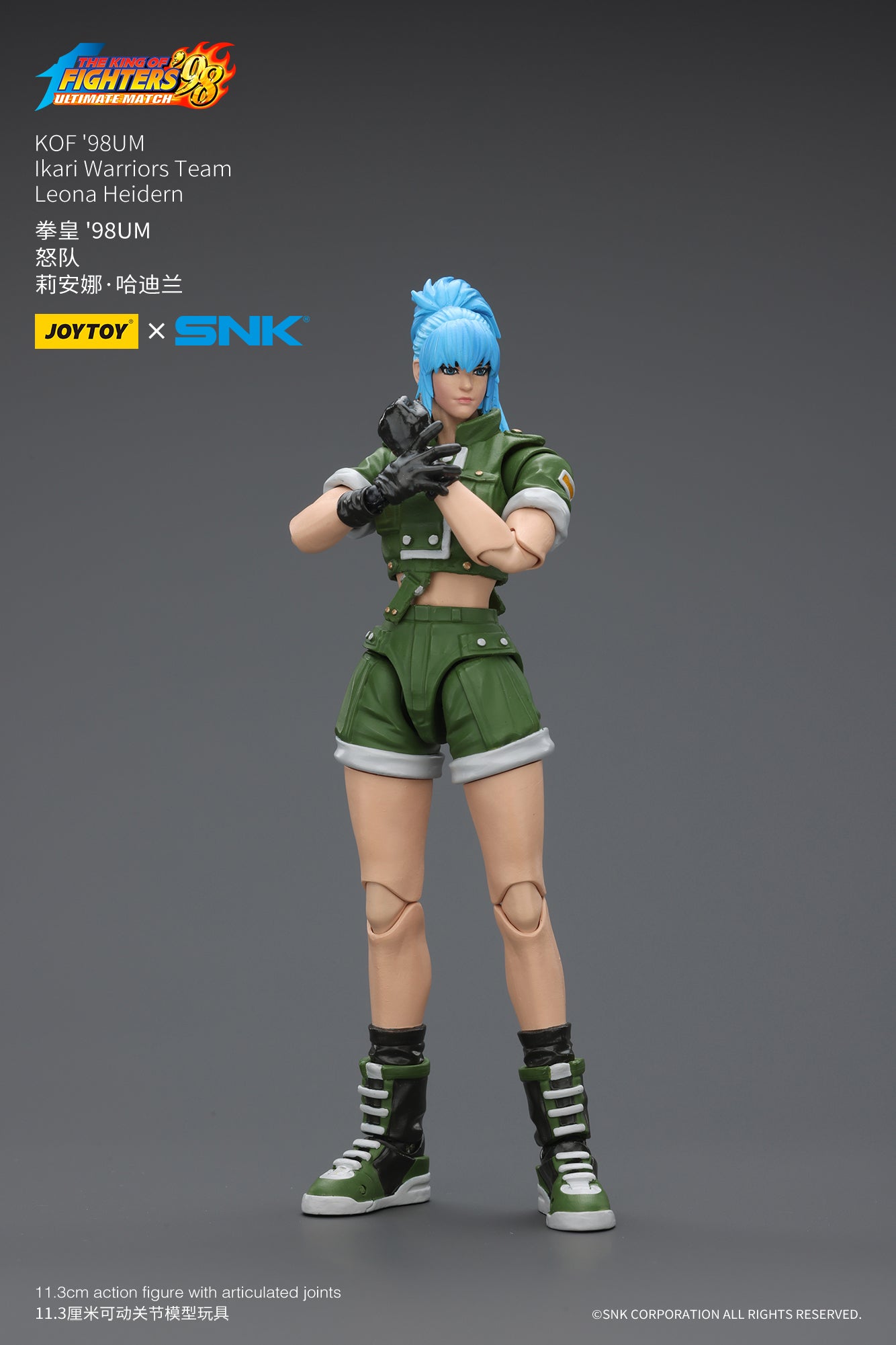 1:18 Leona Heidern Action Figure