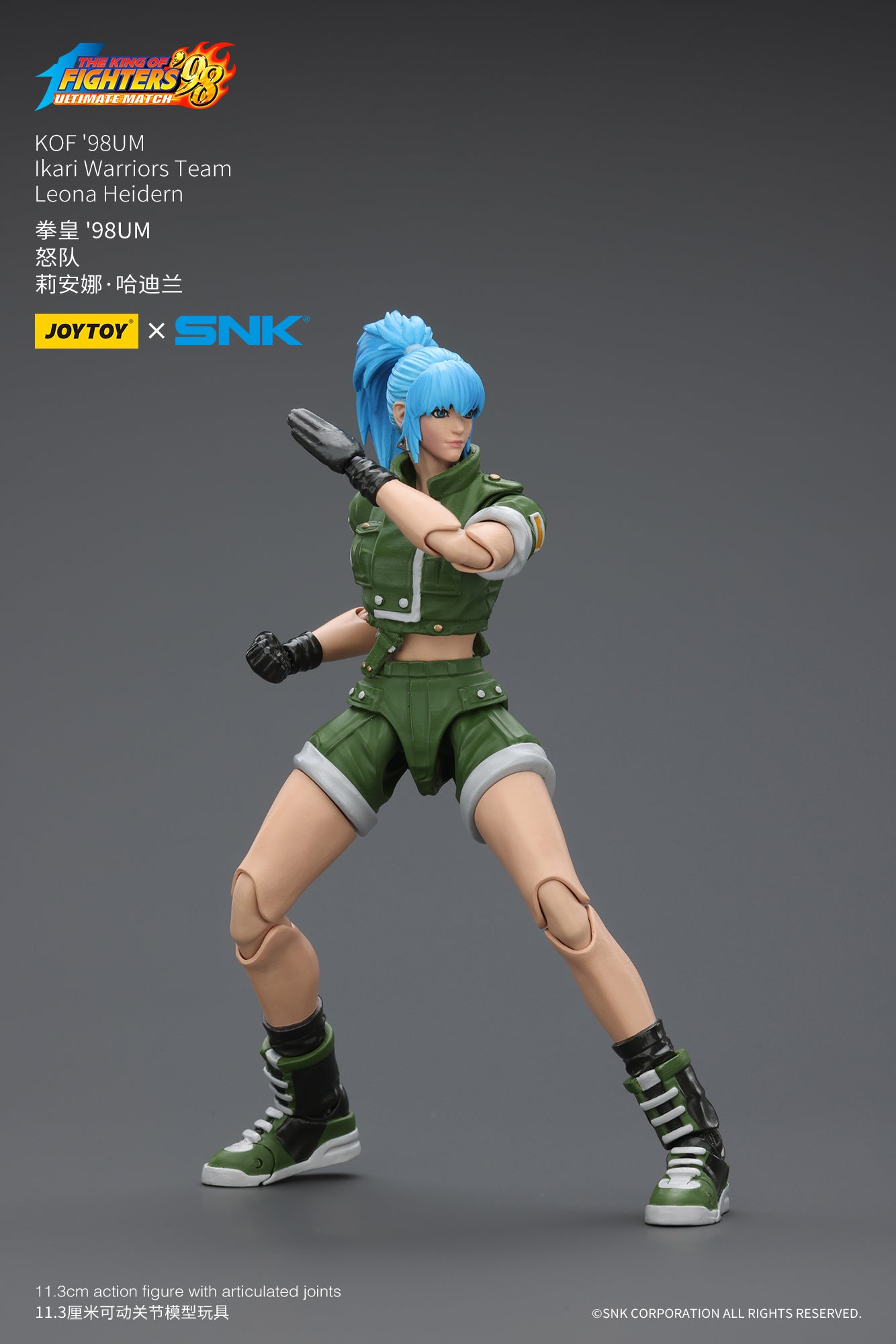 1:18 Leona Heidern Action Figure