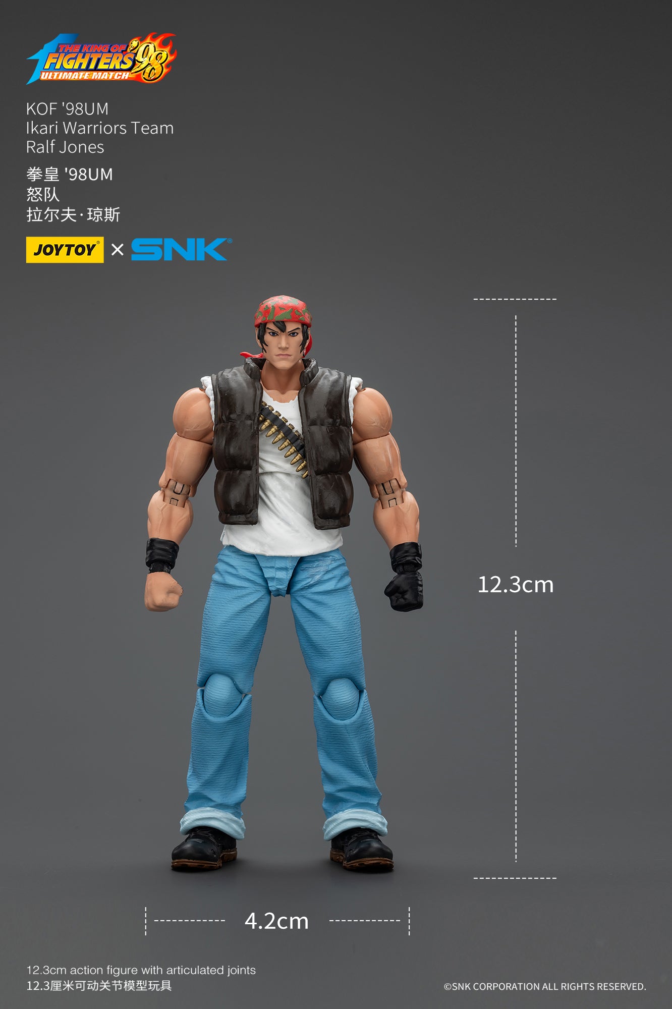 Joytoy - 1:18 Ralf Jones Action Figure - inshobby.com