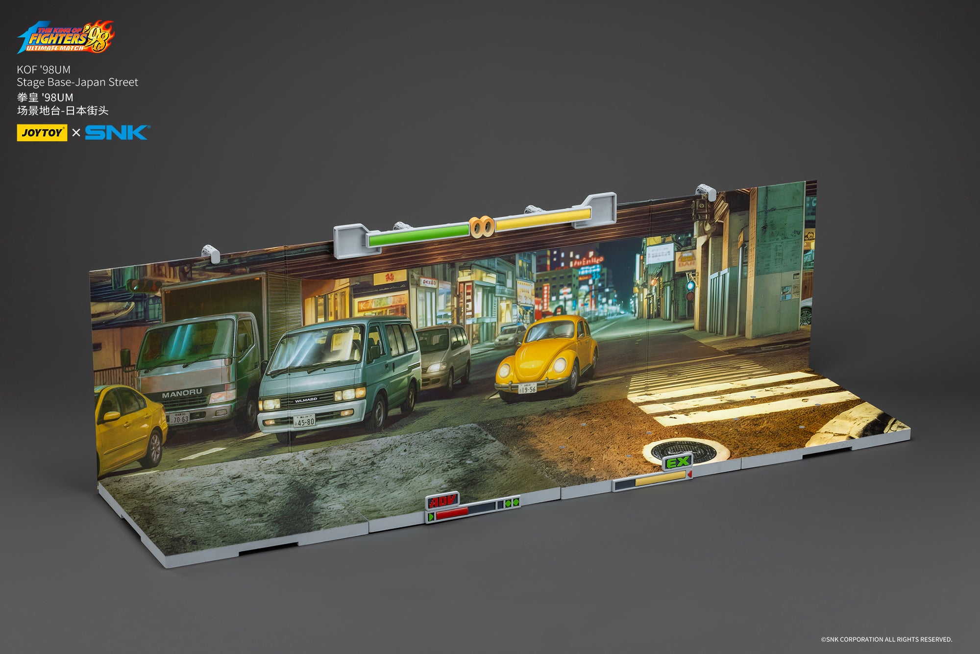 Joytoy - 1:18 The King of Fighters KOF 98UM Japan Battle Display Scene Stage - inshobby.com