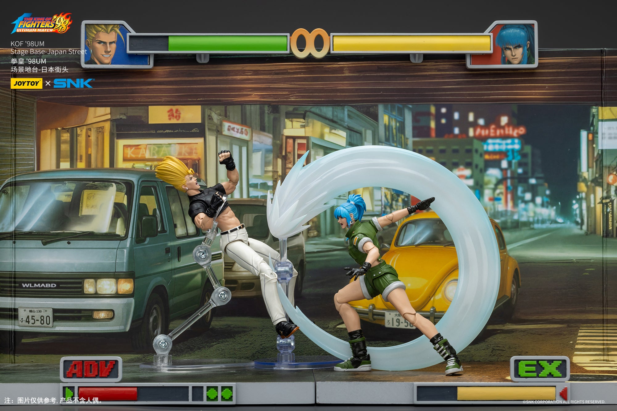 1:18 The King of Fighters KOF 98UM Japan Battle Display Scene Stage