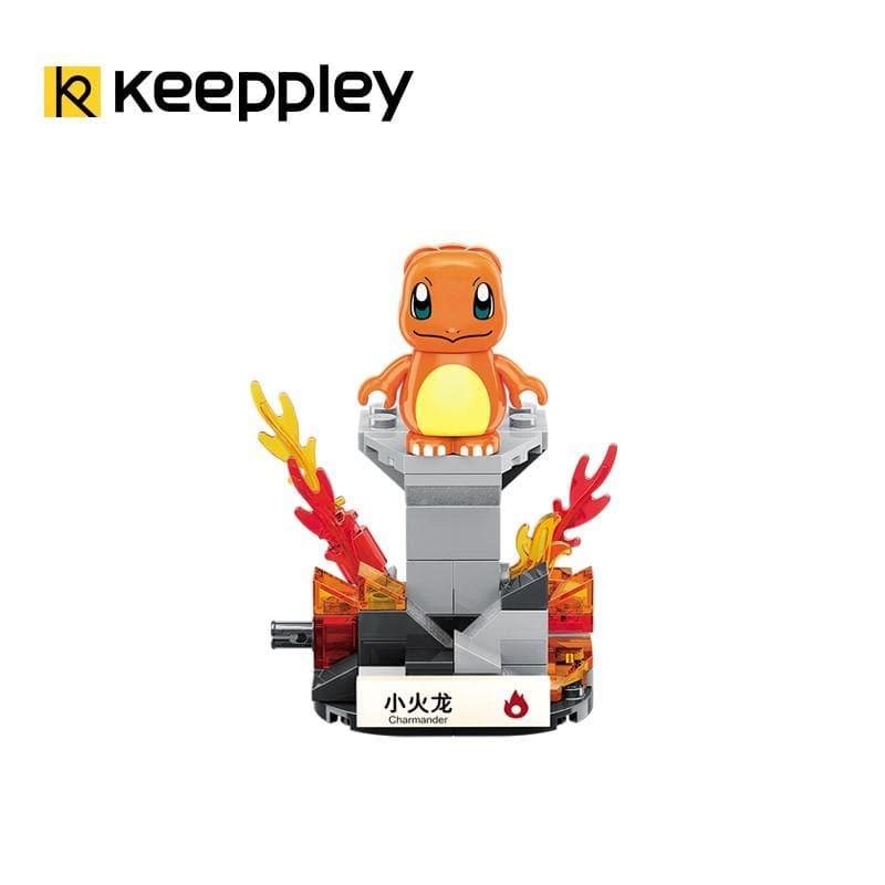Keeppley - Charmander with Pokeball Mini Building Blocks Set