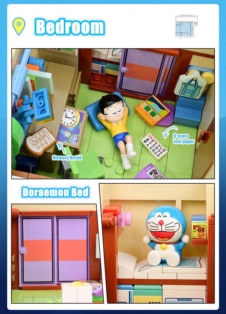 Keeppley - Doraemon Nobita Nobi Home Building Blocks Set - inshobby.com