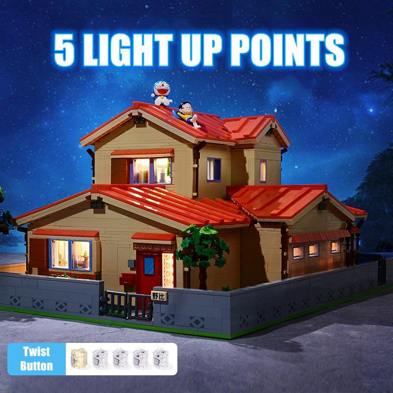 Keeppley - Doraemon Nobita Nobi Home Building Blocks Set - inshobby.com