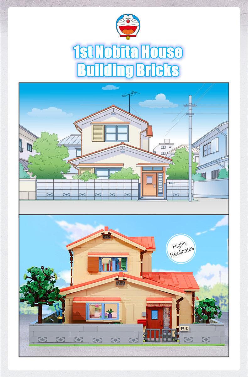 Keeppley - Doraemon Nobita Nobi Home Building Blocks Set - inshobby.com