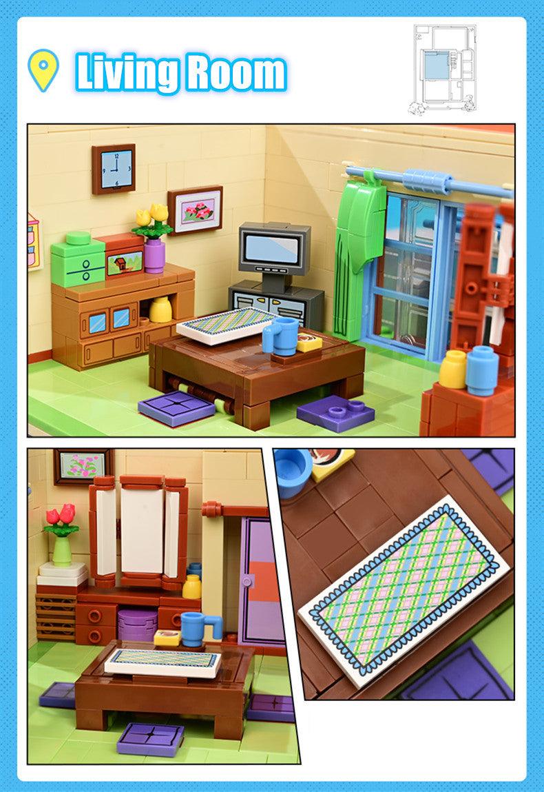 Keeppley - Doraemon Nobita Nobi Home Building Blocks Set - inshobby.com