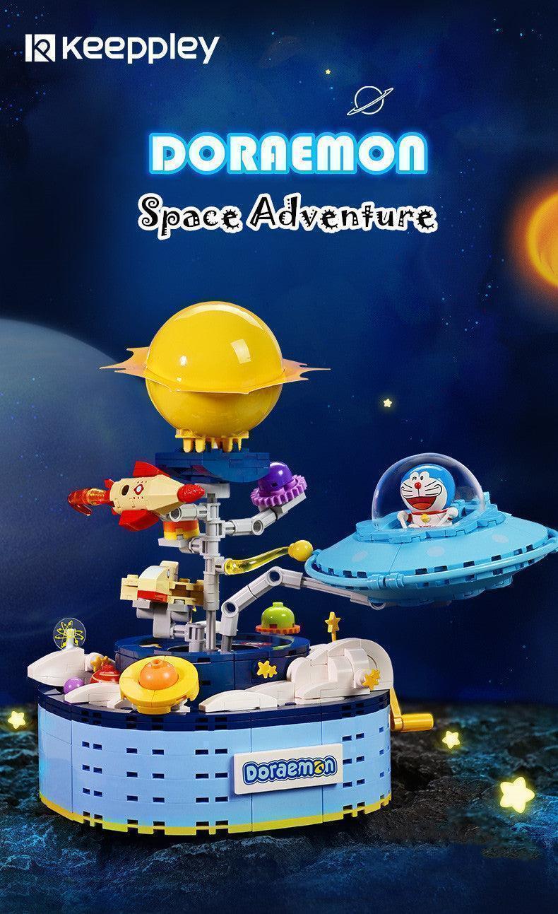 Keeppley - Doraemon Space Adventure Spinning Building Blocks Set - inshobby.com