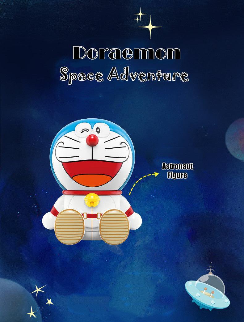 Keeppley - Doraemon Space Adventure Spinning Building Blocks Set