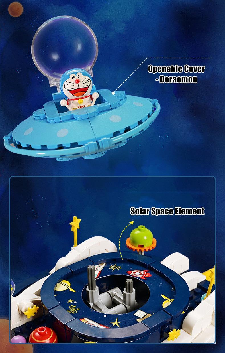 Keeppley - Doraemon Space Adventure Spinning Building Blocks Set - inshobby.com