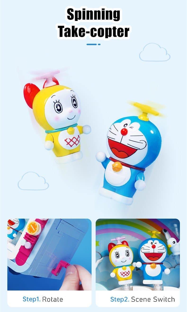 Keeppley - Doraemon Television Scene Building Blocks Set - inshobby.com