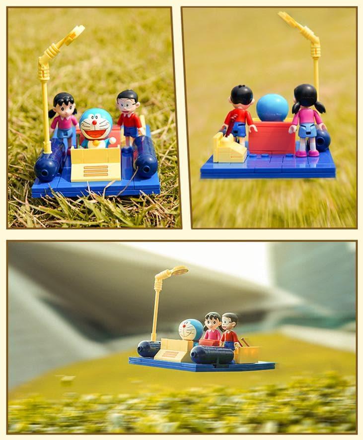 Keeppley - Doraemon Time Machine Building Blocks Set - inshobby.com
