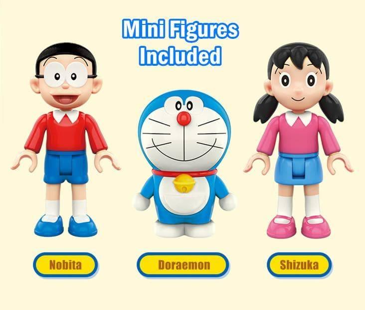 Keeppley - Doraemon Time Machine Building Blocks Set - inshobby.com