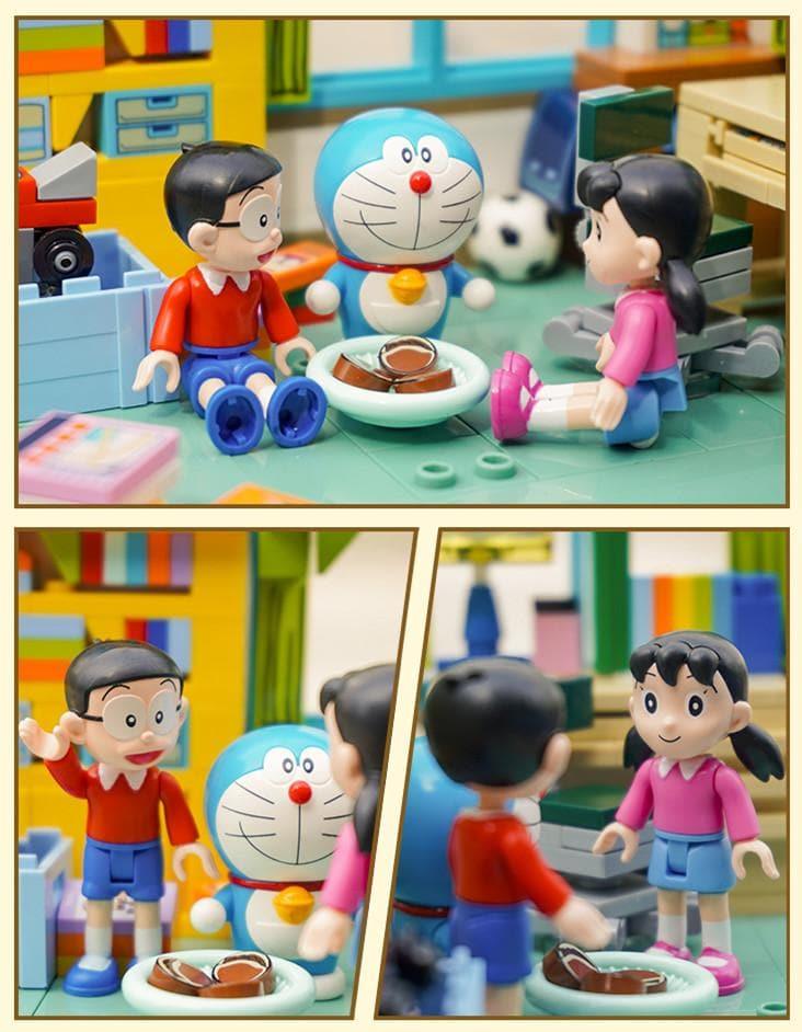 Keeppley - Doraemon Time Machine Building Blocks Set