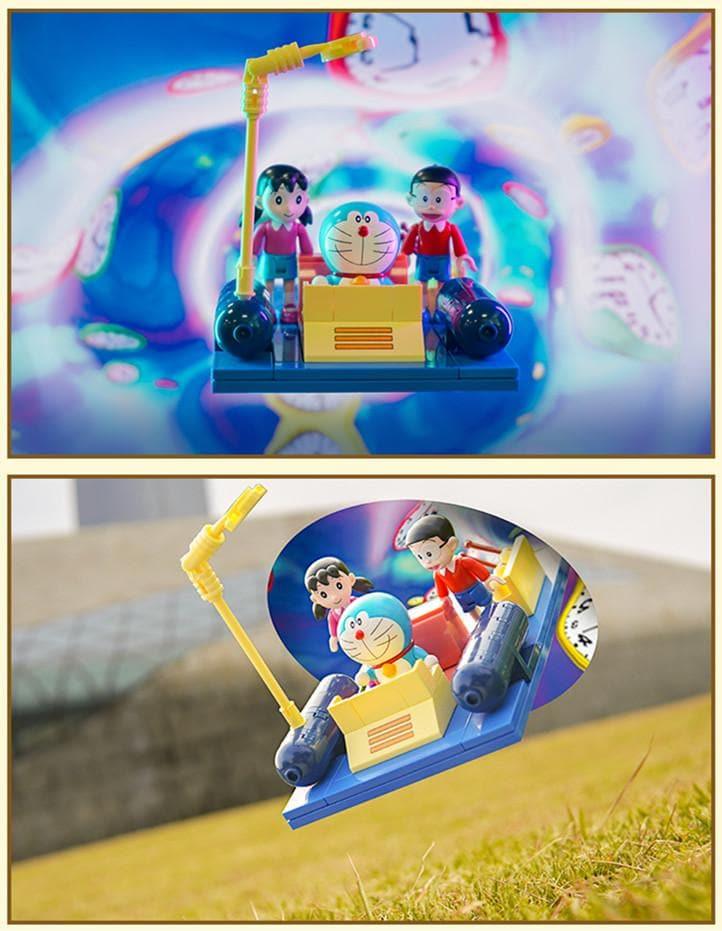 Keeppley - Doraemon Time Machine Building Blocks Set - inshobby.com