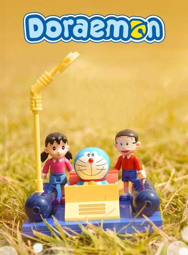 Keeppley - Doraemon Time Machine Building Blocks Set - inshobby.com