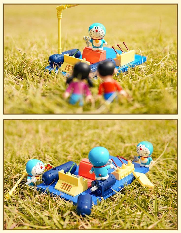 Keeppley - Doraemon Time Machine Building Blocks Set - inshobby.com