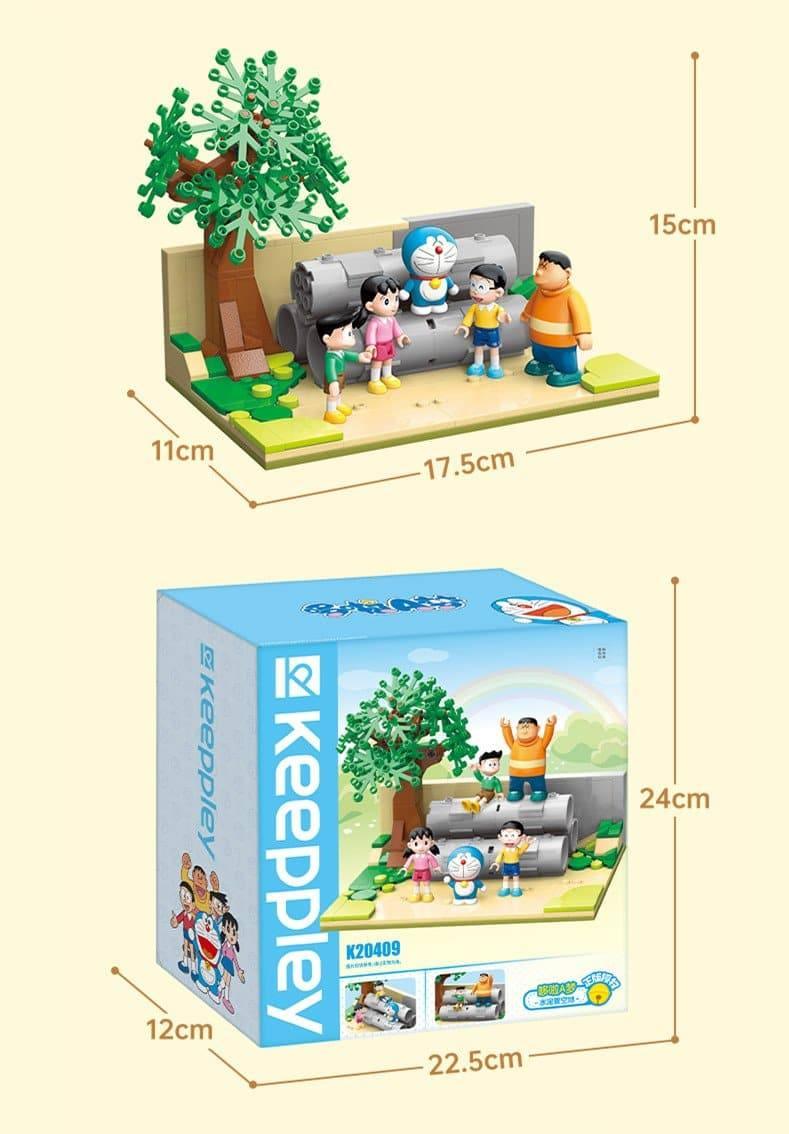 Keeppley - Doraemon Water Pipe Playground Building Blocks Set - inshobby.com