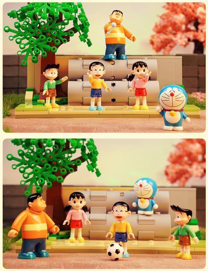 Keeppley - Doraemon Water Pipe Playground Building Blocks Set - inshobby.com