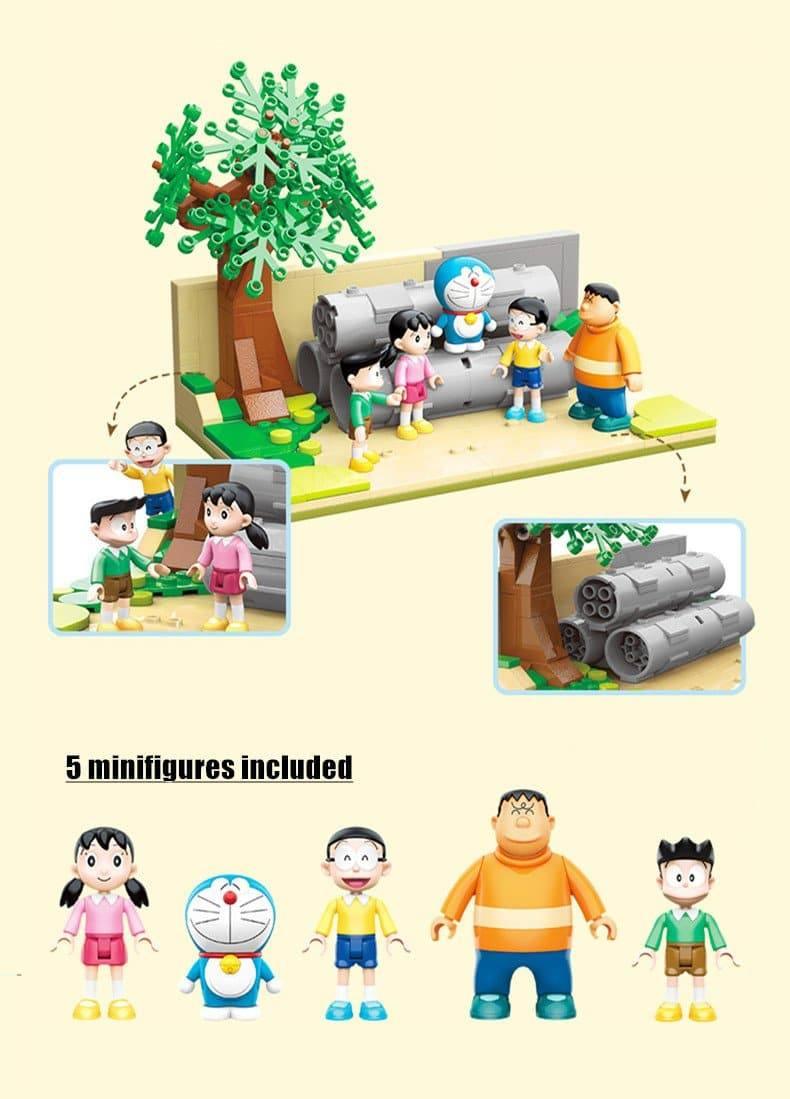 Keeppley - Doraemon Water Pipe Playground Building Blocks Set - inshobby.com