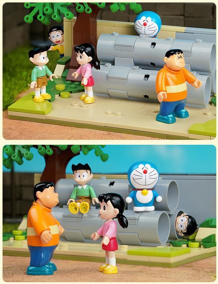 Keeppley - Doraemon Water Pipe Playground Building Blocks Set - inshobby.com