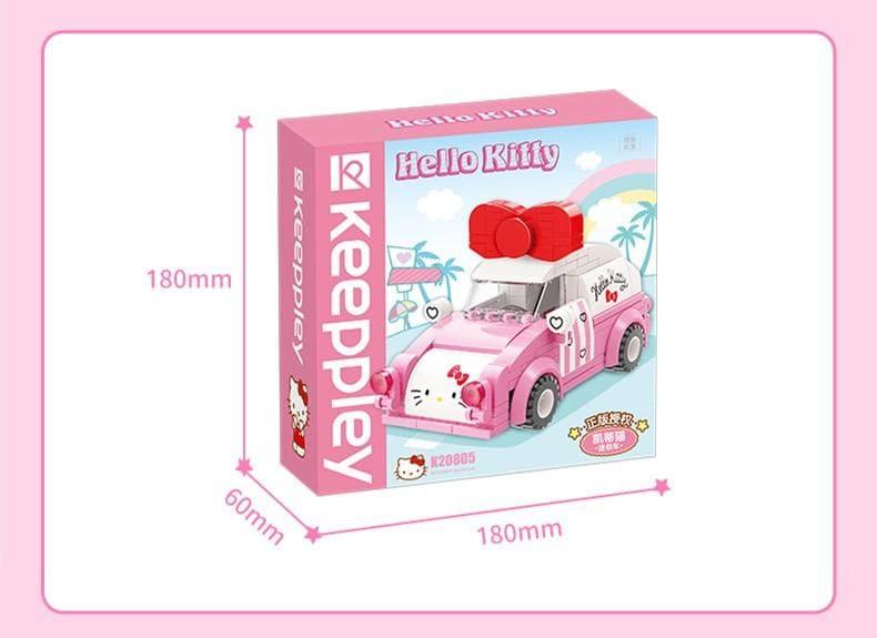 Keeppley - Hello Kitty Beetle Car Building Blocks Set - inshobby.com