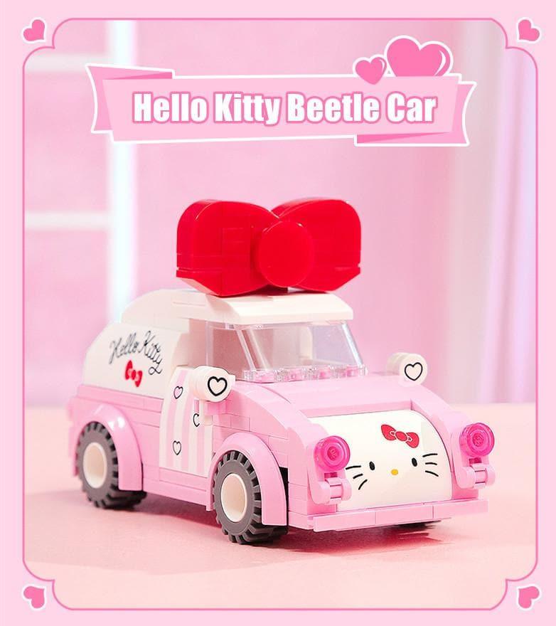Keeppley - Hello Kitty Beetle Car Building Blocks Set - inshobby.com